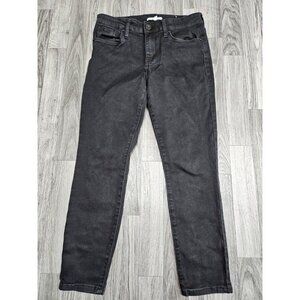 STS Blue Jeans Womens 27 Black Ankle Skinny Stretch Denim Zip Fly Five Pocket